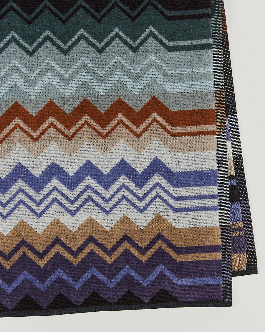 Hombres | Hogar | Missoni Home | Giacomo Hand Towel 40x70cm Verde Multi