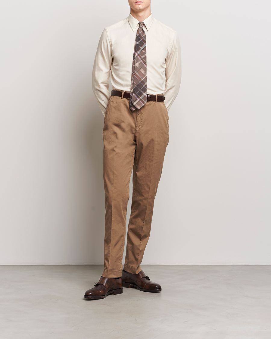 Hombres | Pantalones | Ralph Lauren Purple Label | Eaton Dyed Chino Beige