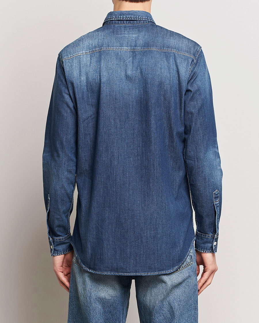 Hombres | Camisas | Dsquared2 | Relax Dan Denim Shirt Blue