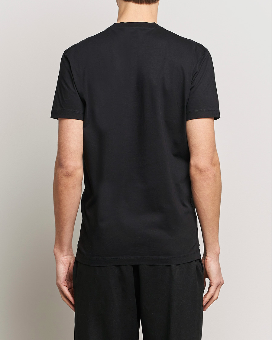 Hombres | Camisetas | Dsquared2 | Cool Fit Be Icon Crew Neck T-Shirt Black