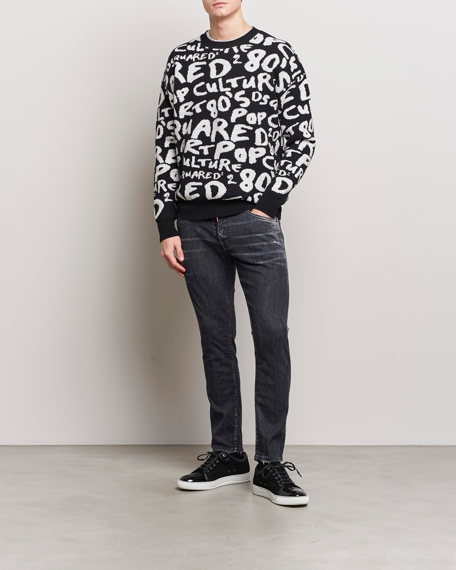 Hombres | Vaqueros | Dsquared2 | Skater Jeans Washed Black
