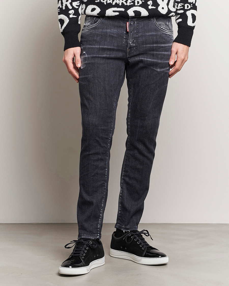 Hombres | Vaqueros | Dsquared2 | Skater Jeans Washed Black