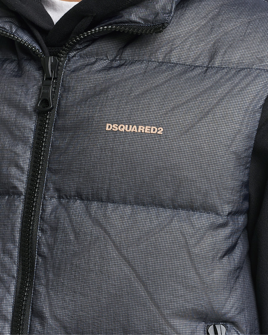 Hombres | Abrigos y chaquetas | Dsquared2 | 3D Ripstop Puffer Vest Navy