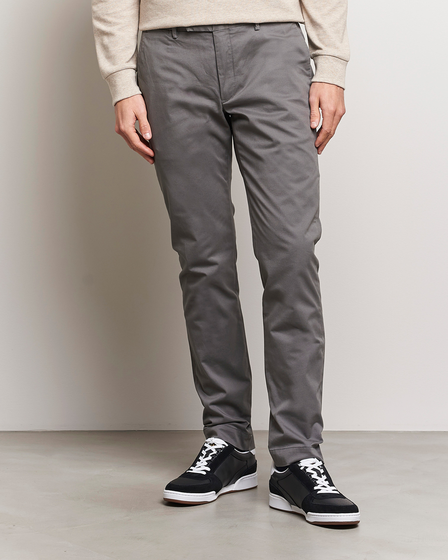 Hombres | Pantalones | Polo Ralph Lauren | Slim Fit Stretch Chinos Norfolk Grey