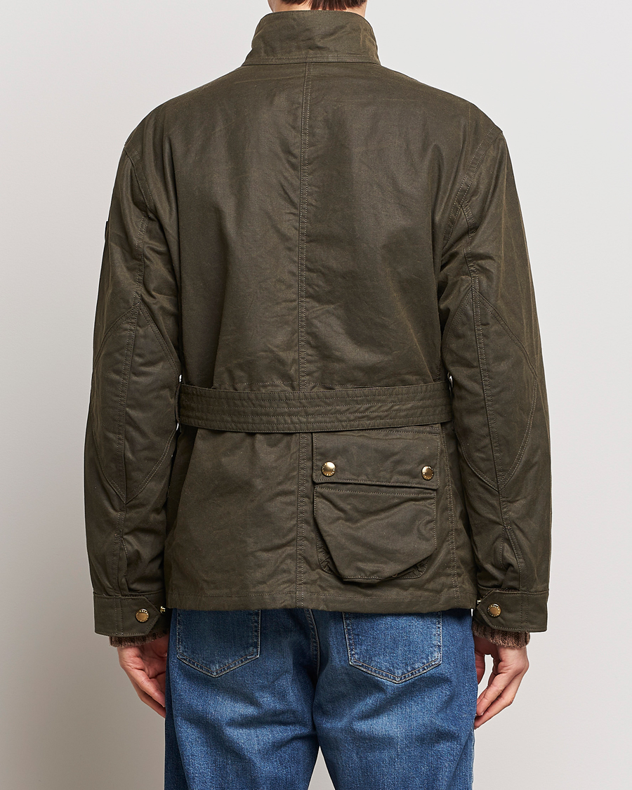 Hombres | Abrigos y chaquetas | Polo Ralph Lauren | Waxed Field Jacket Oil Cloth Green