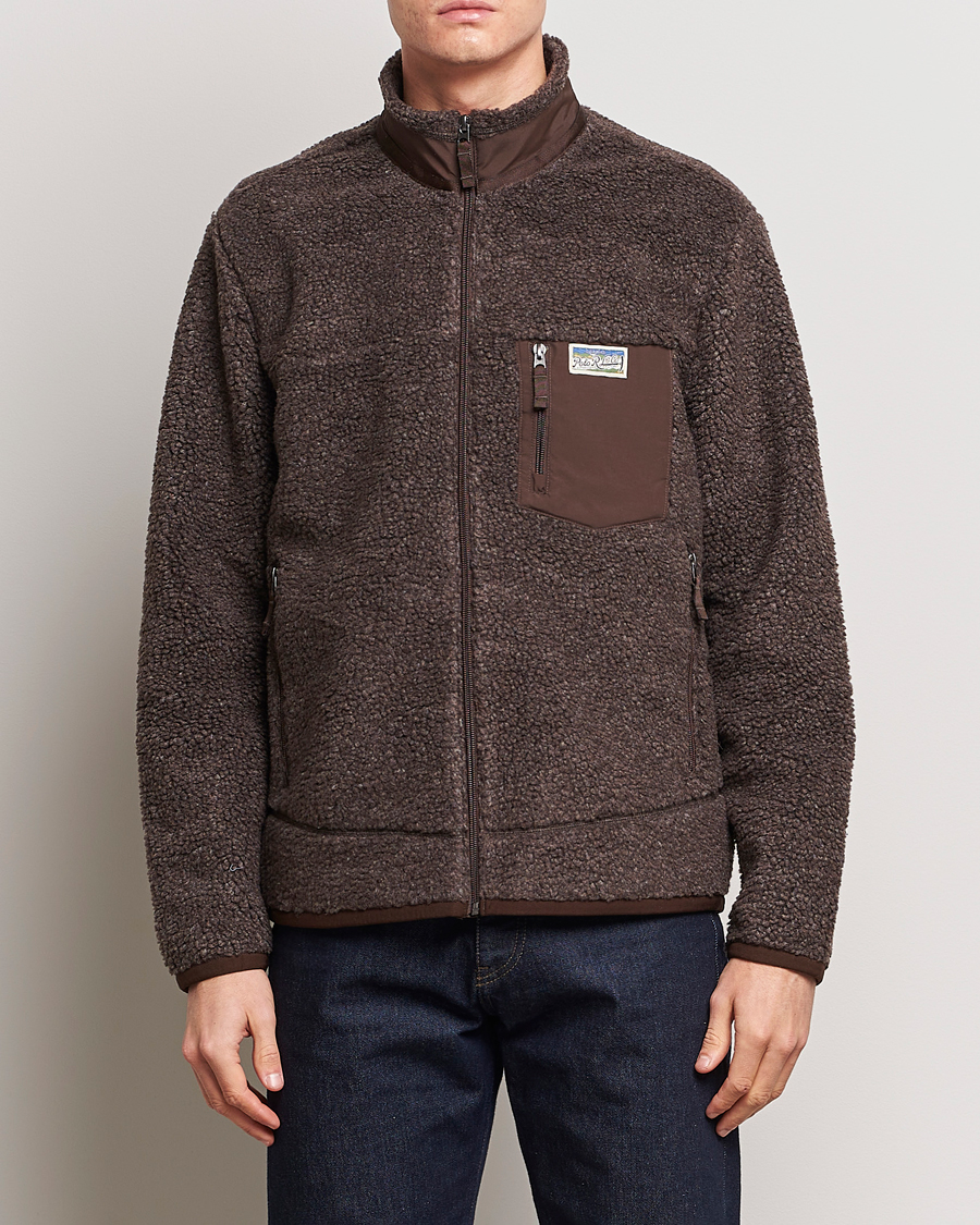Hombres | Abrigos y chaquetas | Polo Ralph Lauren | Hi-Pile Fleece Full-Zip Jacket Dark Beech