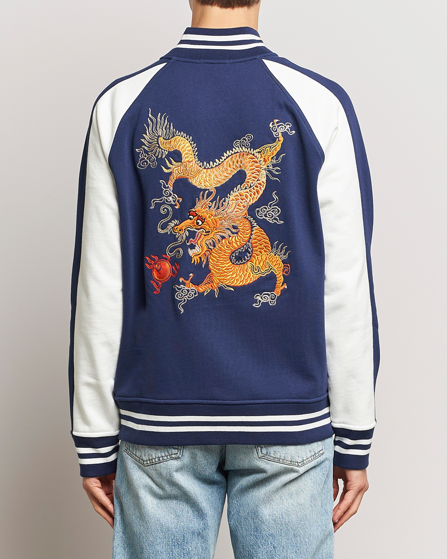Hombres | Abrigos y chaquetas | Polo Ralph Lauren | Lunar New Year Fleece Bomber Jacket Dark Cobalt/Nevis