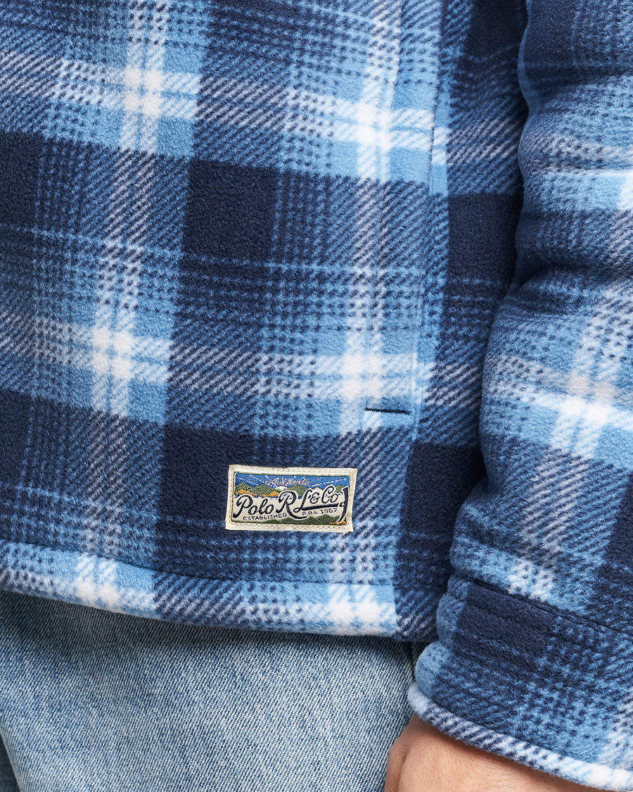 Hombres | Abrigos y chaquetas | Polo Ralph Lauren | Magic Fleece Outdoor Shirt Jacket Ombre Blue