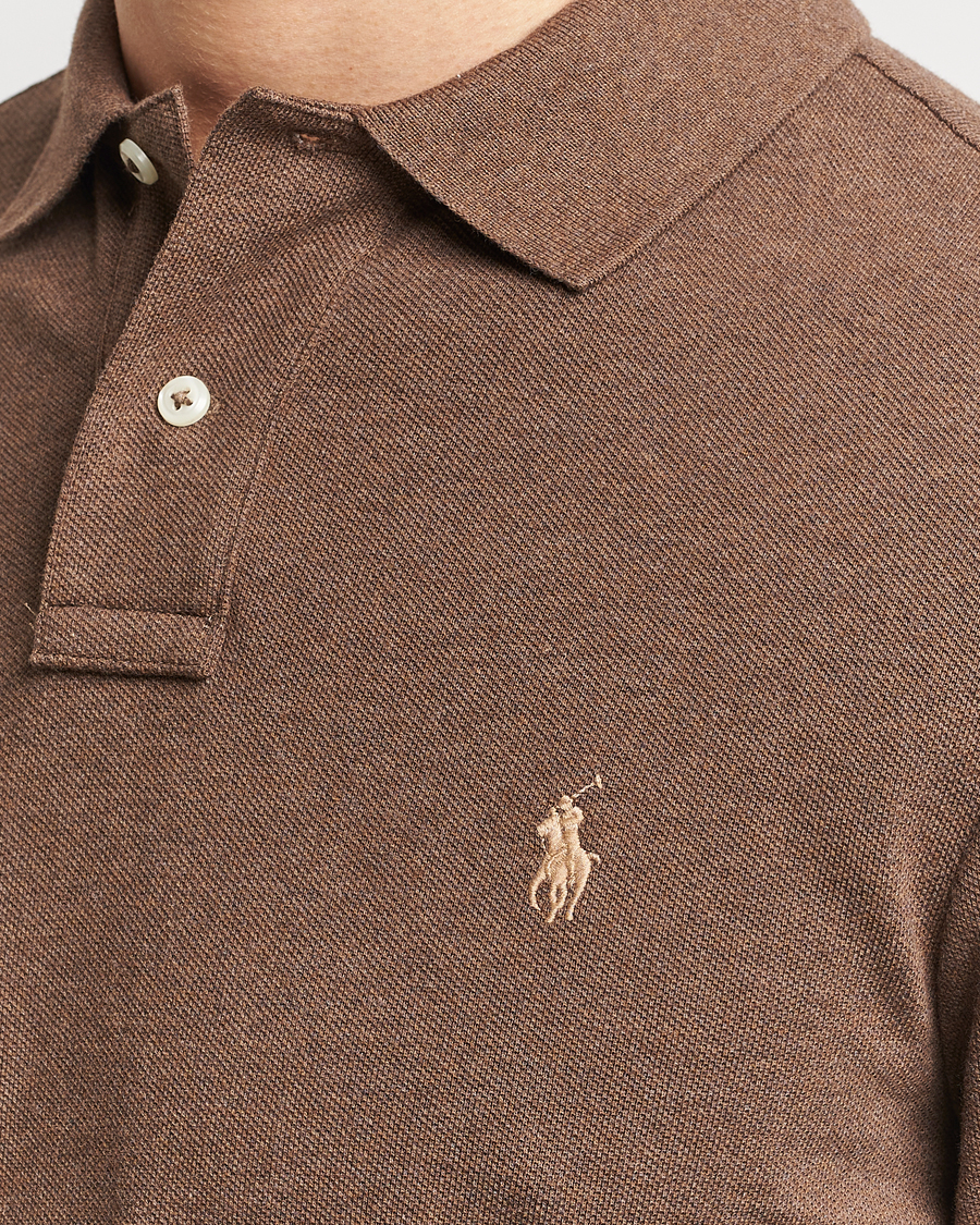 Hombres | Jerséis y prendas de punto | Polo Ralph Lauren | Slim Fit Long Sleeve Polo Cedar Heather