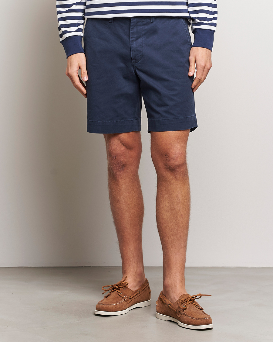 Hombres | Pantalones cortos chinos | Polo Ralph Lauren | Tailored Slim Fit Shorts Nautical Ink