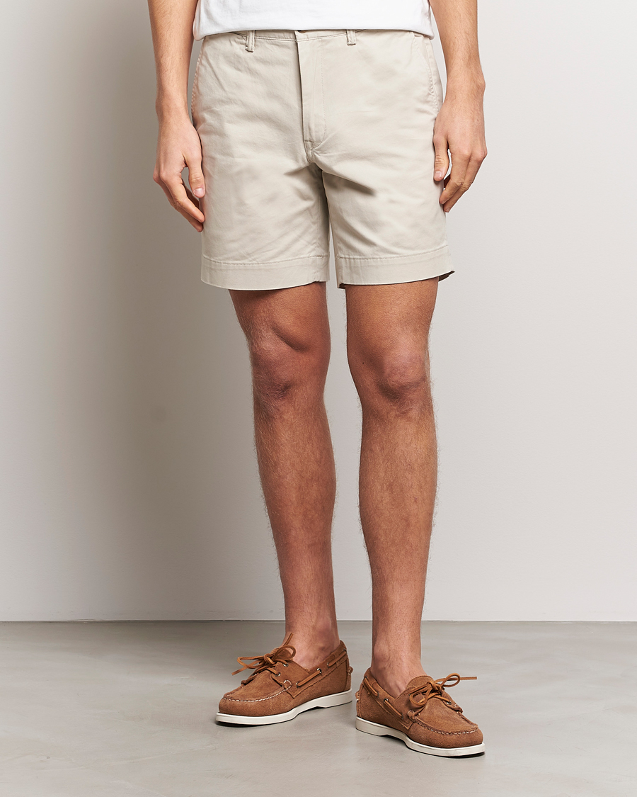 Hombres | Pantalones cortos chinos | Polo Ralph Lauren | Tailored Slim Fit Shorts Classic Stone