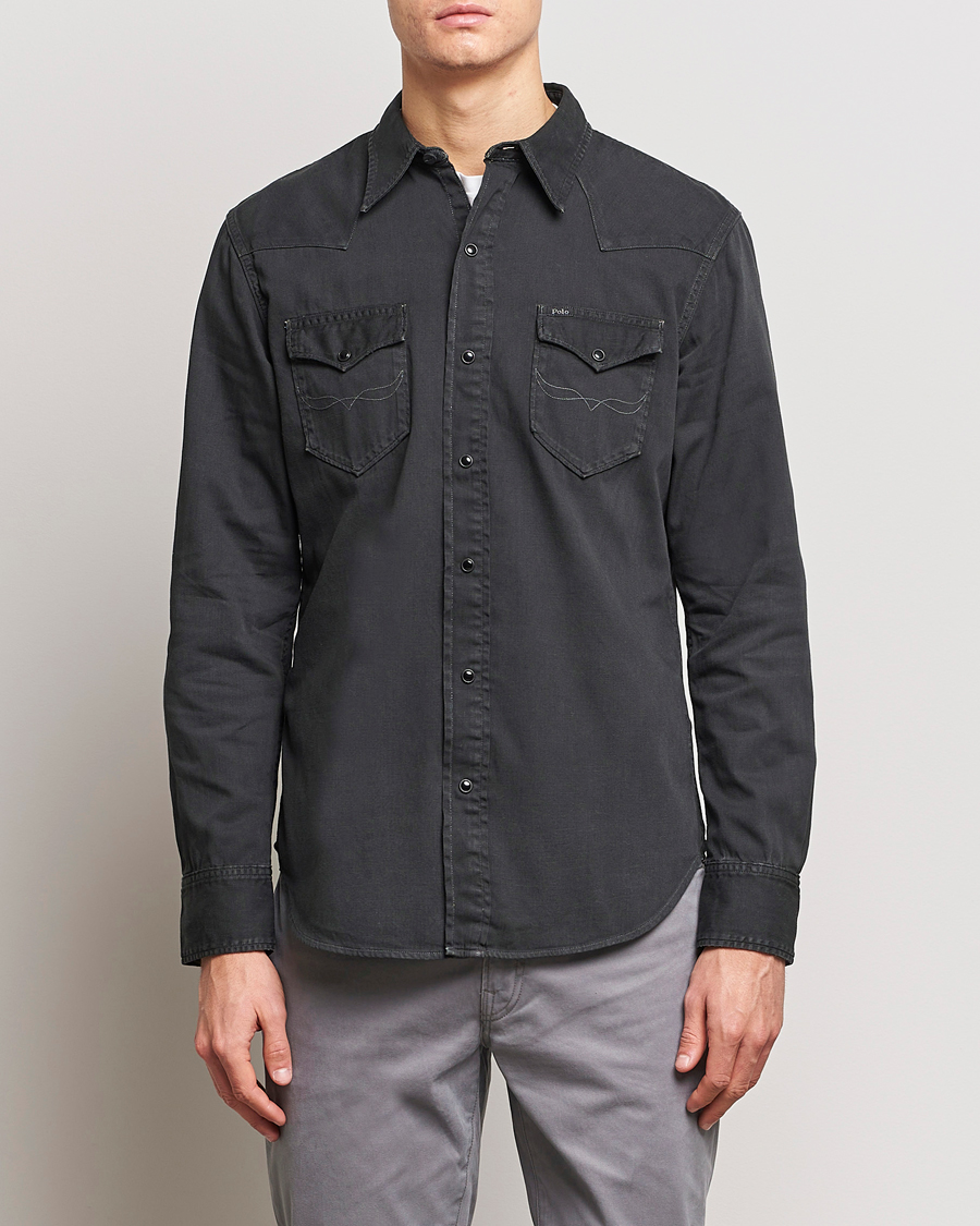 Hombres |  | Polo Ralph Lauren | Western Denim Shirt Black