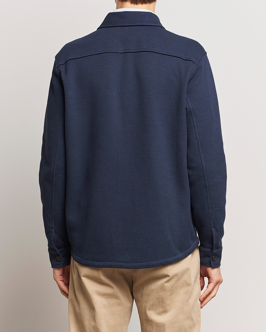 Hombres | Camisas | Polo Ralph Lauren | Double Knit Jacquard Overshirt Aviator Navy