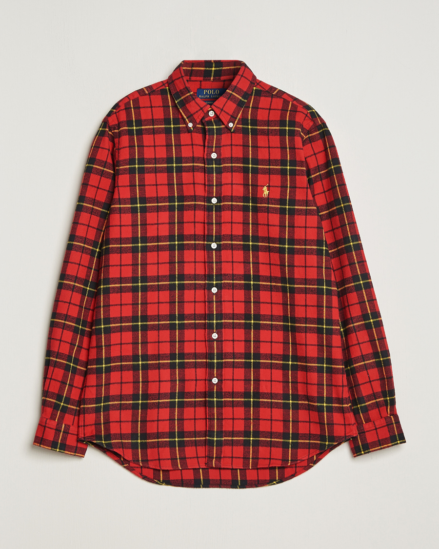 Hombres | Camisas | Polo Ralph Lauren | Lunar New Year Flannel Checked Shirt Red/Black