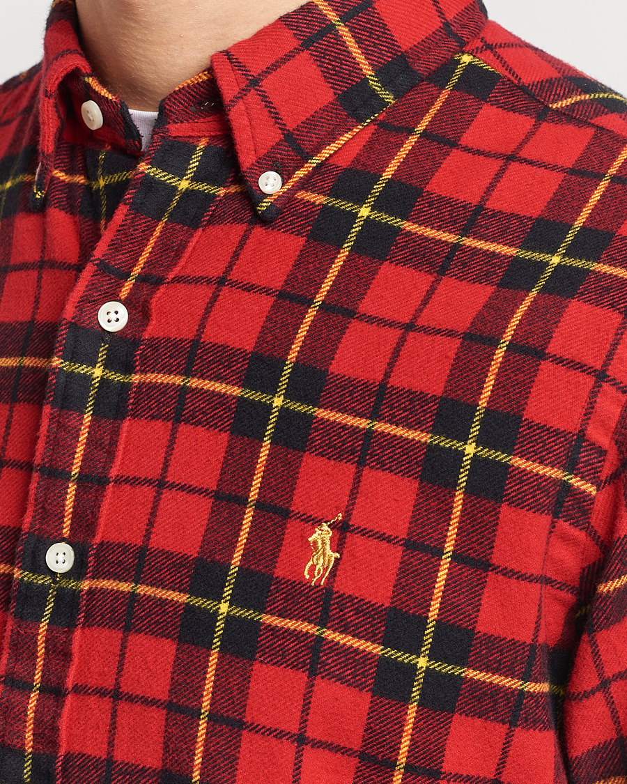 Hombres | Camisas | Polo Ralph Lauren | Lunar New Year Flannel Checked Shirt Red/Black
