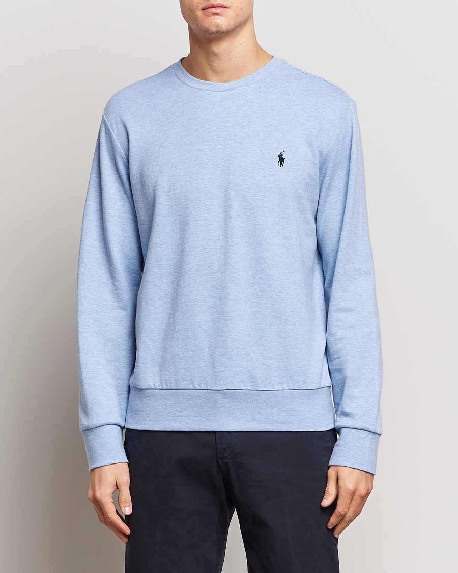Hombres | Sudaderas | Polo Ralph Lauren | Double Knitted Jersey Sweatshirt Isle Heather