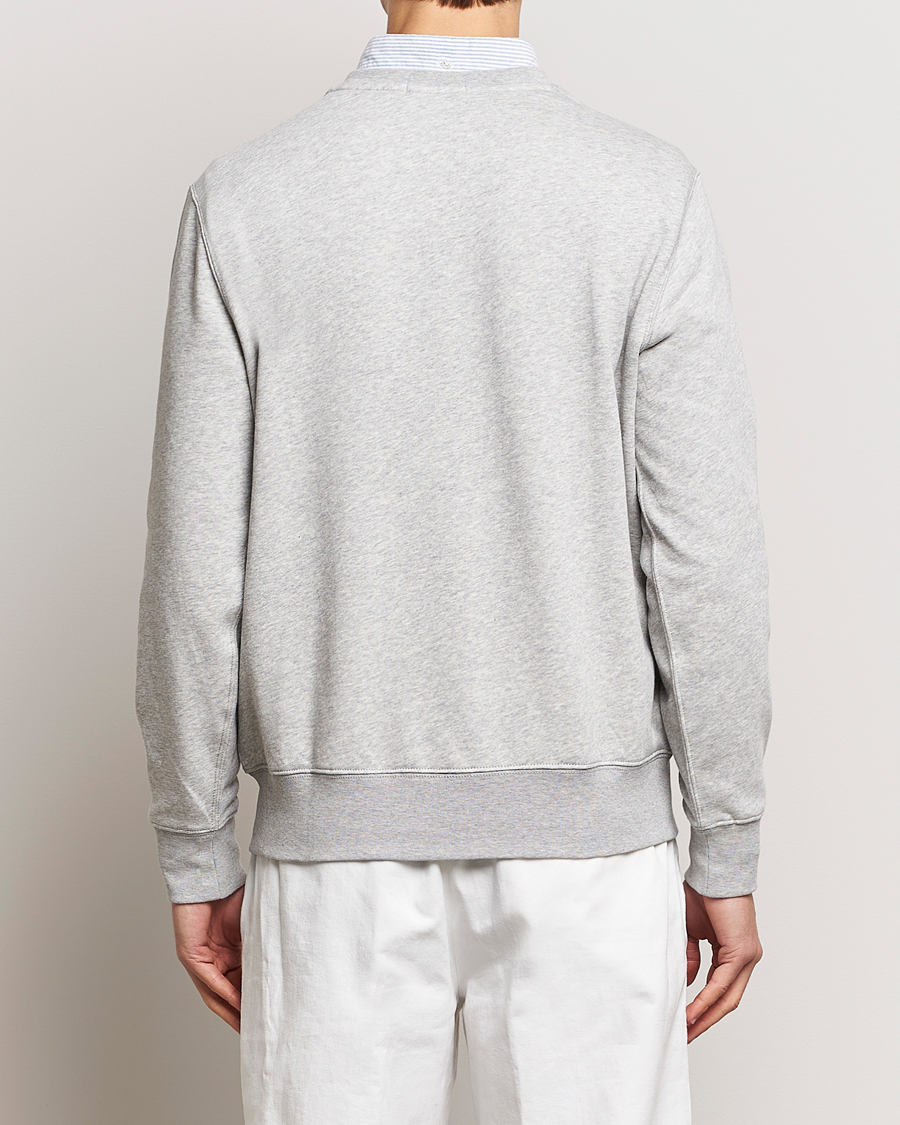 Hombres | Jerséis y prendas de punto | Polo Ralph Lauren | Printed Bear Crew Neck Sweatshirt Andover Heather