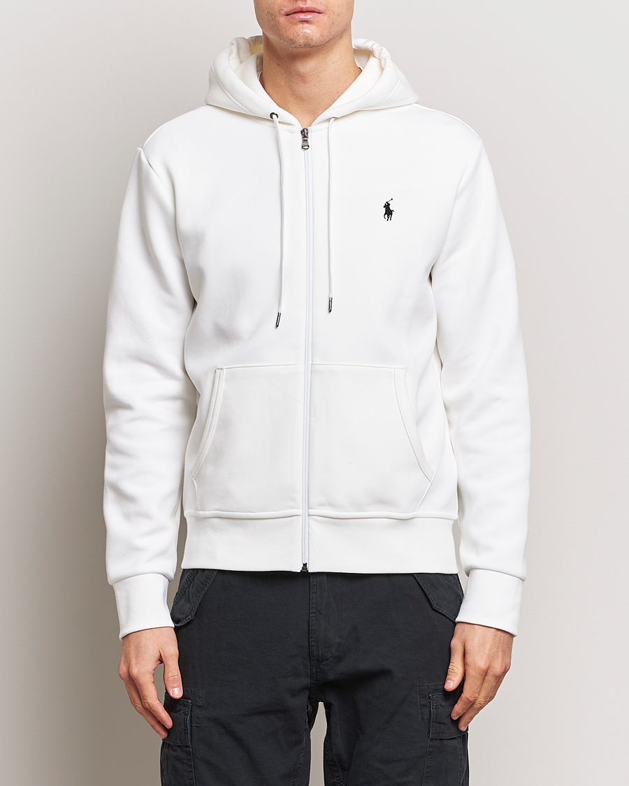 Hombres | Rebajas ropa | Polo Ralph Lauren | Double Knitted Full-Zip Hoodie White
