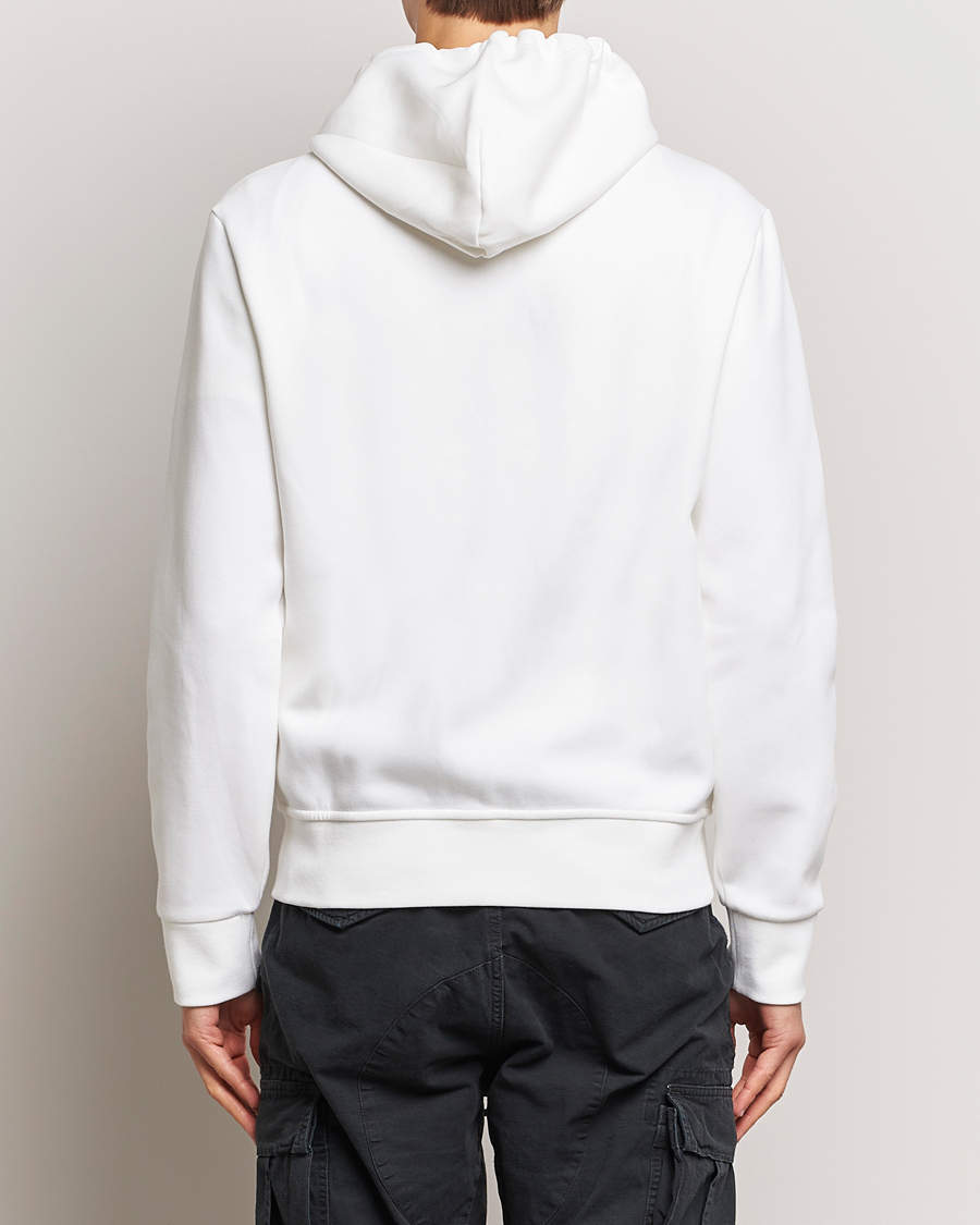 Hombres | Jerséis y prendas de punto | Polo Ralph Lauren | Double Knitted Full-Zip Hoodie White