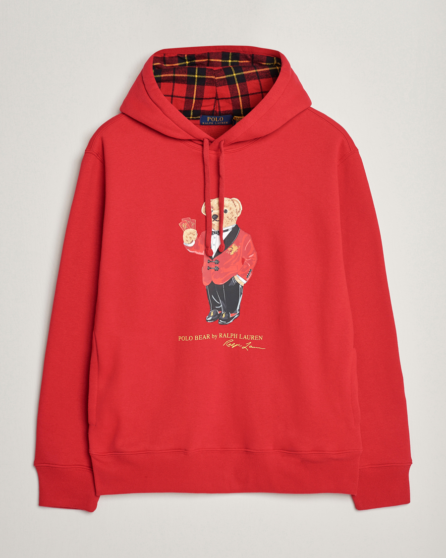 Hombres | Jerséis y prendas de punto | Polo Ralph Lauren | Lunar New Year Bear Hoodie Red