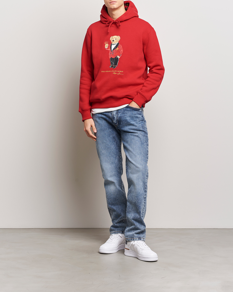 Hombres | Jerséis y prendas de punto | Polo Ralph Lauren | Lunar New Year Bear Hoodie Red