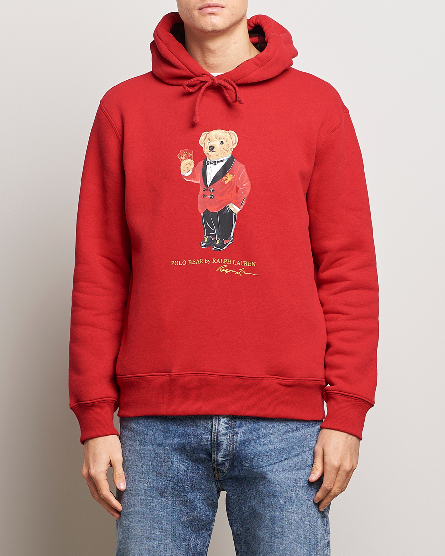 Hombres | Jerséis y prendas de punto | Polo Ralph Lauren | Lunar New Year Bear Hoodie Red