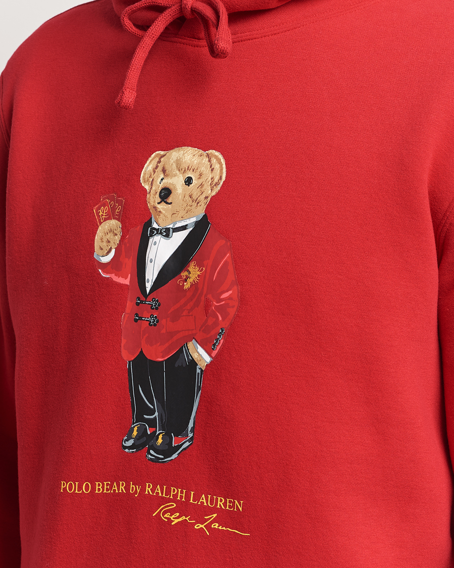 Hombres | Jerséis y prendas de punto | Polo Ralph Lauren | Lunar New Year Bear Hoodie Red