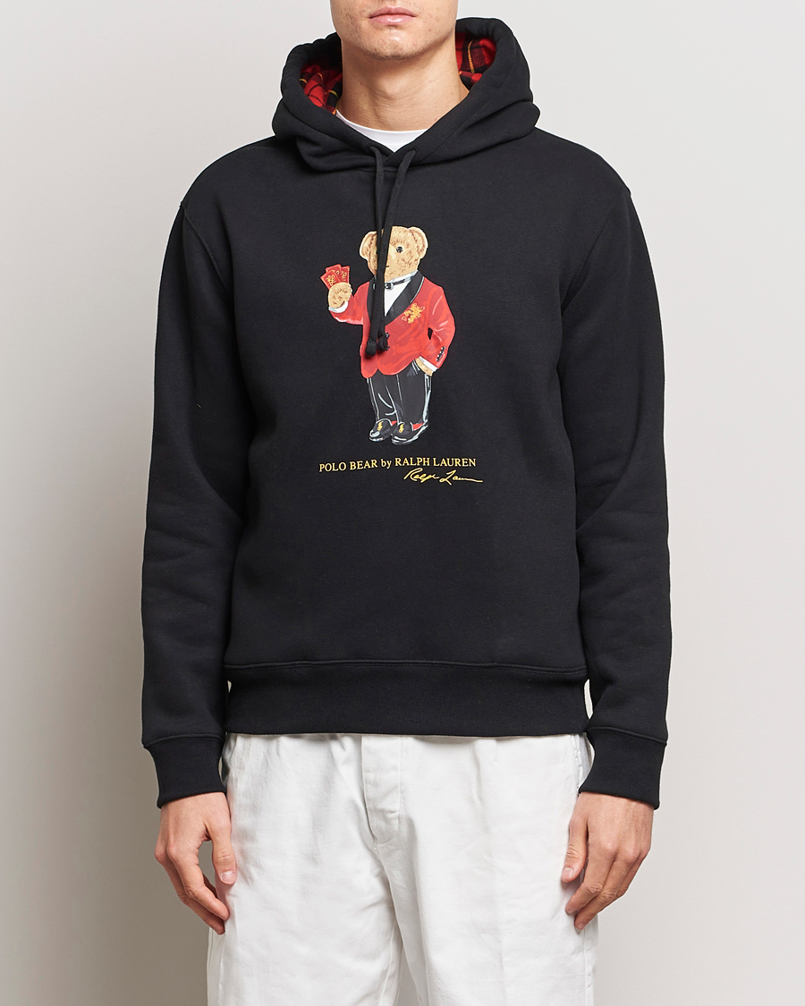Hombres | Jerséis y prendas de punto | Polo Ralph Lauren | Lunar New Year Bear Hoodie Black
