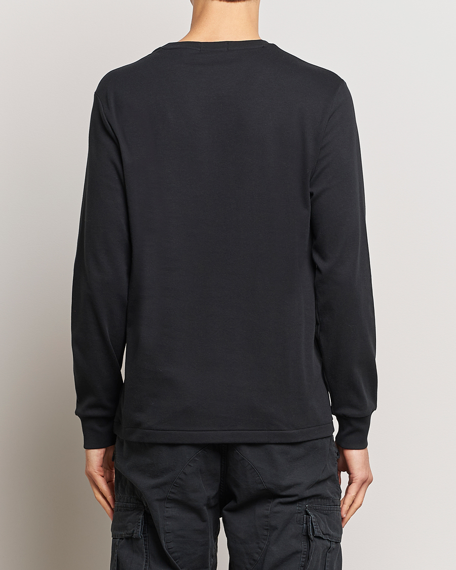 Hombres | Camisetas | Polo Ralph Lauren | Luxury Pima Cotton Long Sleeve T-Shirt Black