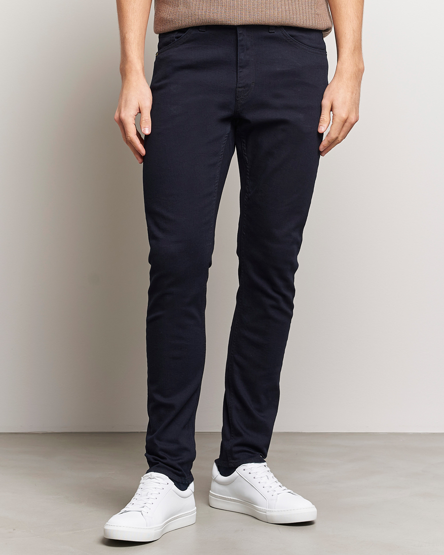 Hombres | Vaqueros | Tiger of Sweden | Evolve Stretch Cotton Jeans Black