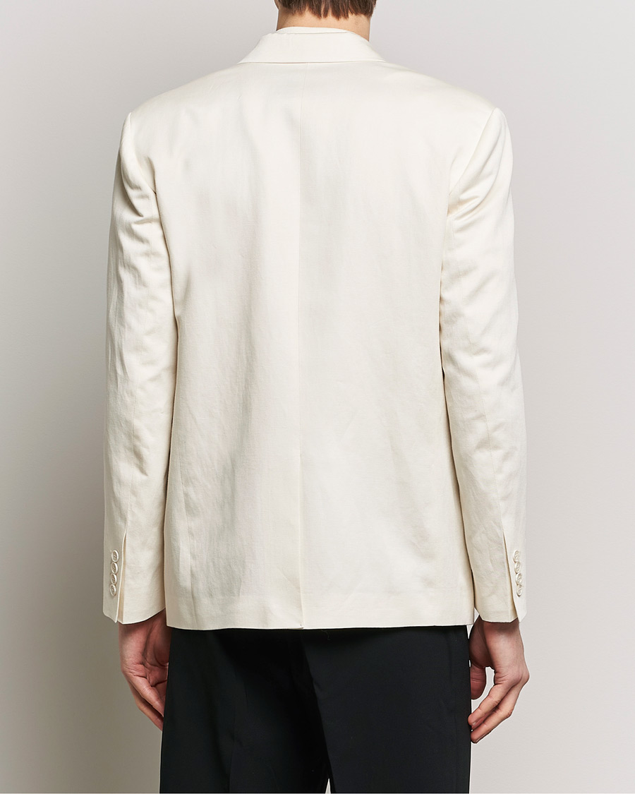 Hombres | Blazers | Filippa K | Boxy Linen Blazer Bone White