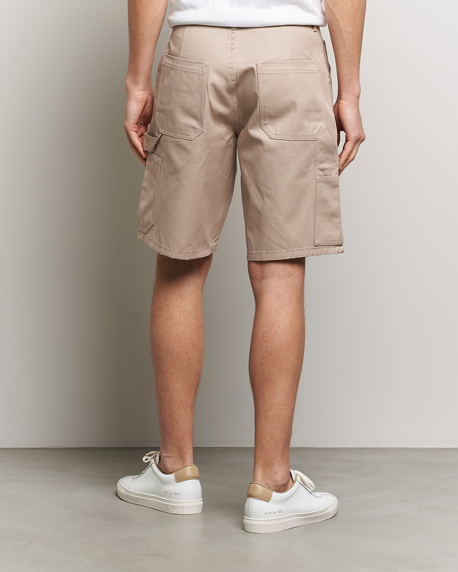 Hombres | Pantalones cortos | Filippa K | Workwear Shorts Taupe