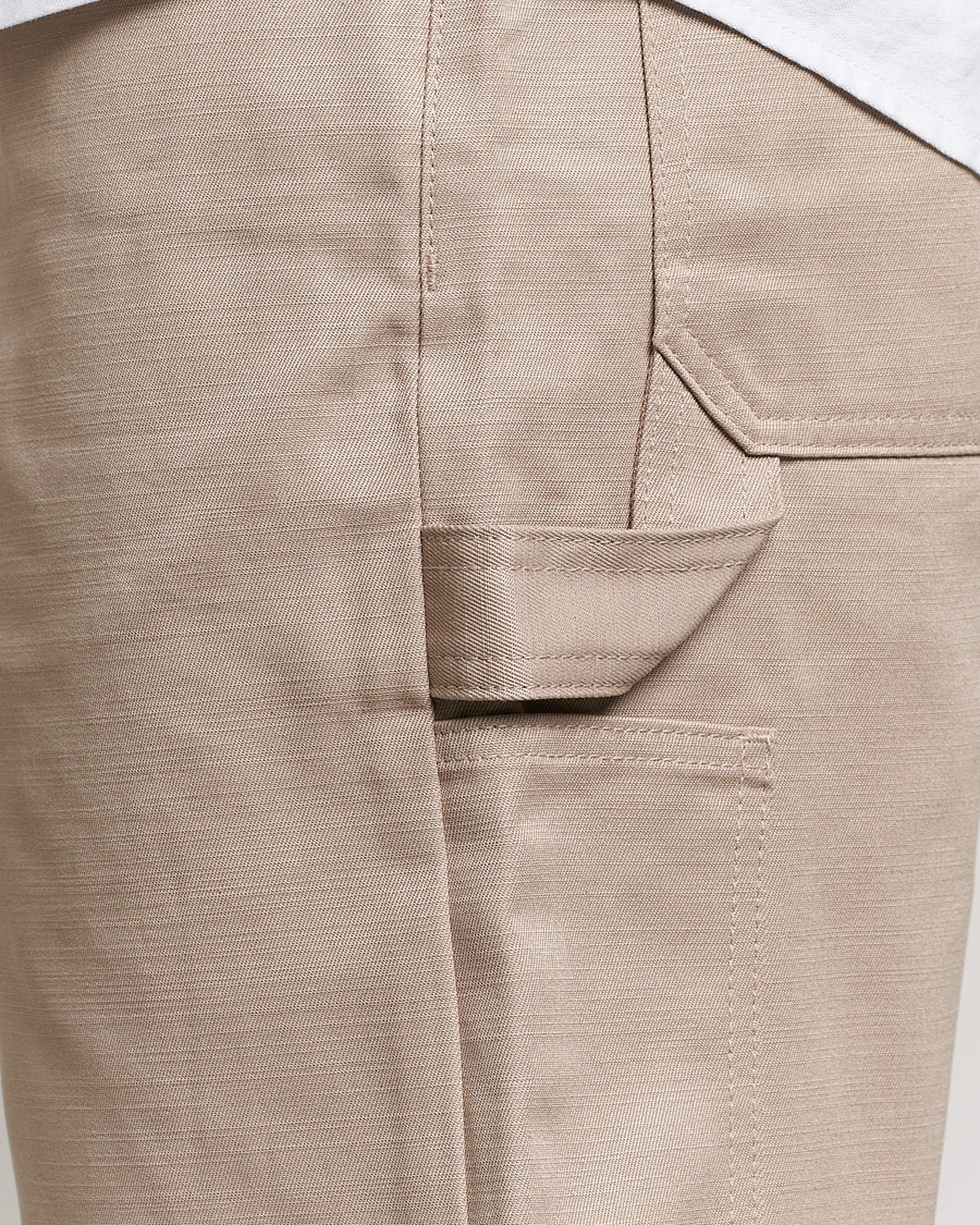 Hombres | Pantalones cortos | Filippa K | Workwear Shorts Taupe