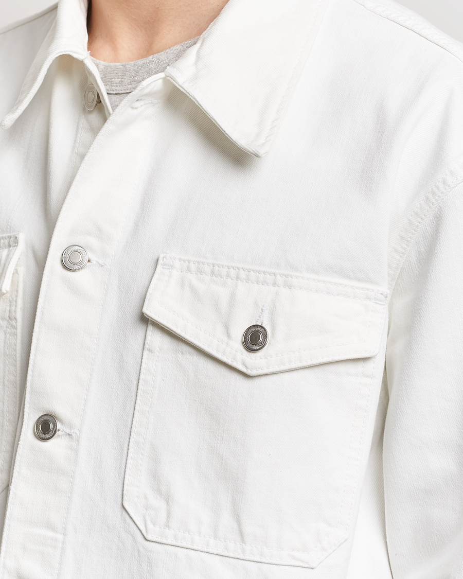 Hombres | Abrigos y chaquetas | Jeanerica | Flo Denim Jacket Natural White