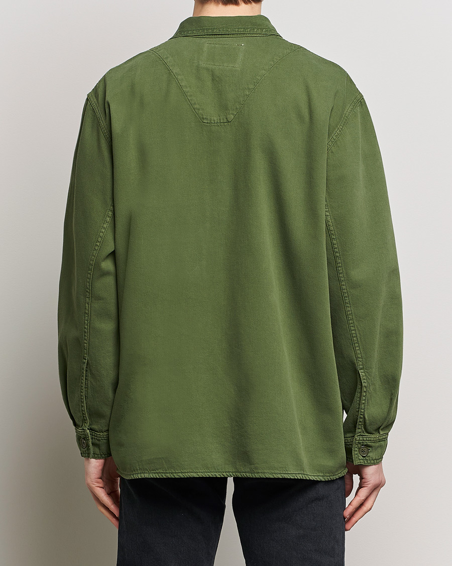 Hombres | Camisas | Jeanerica | Lala Popover Shirt Green