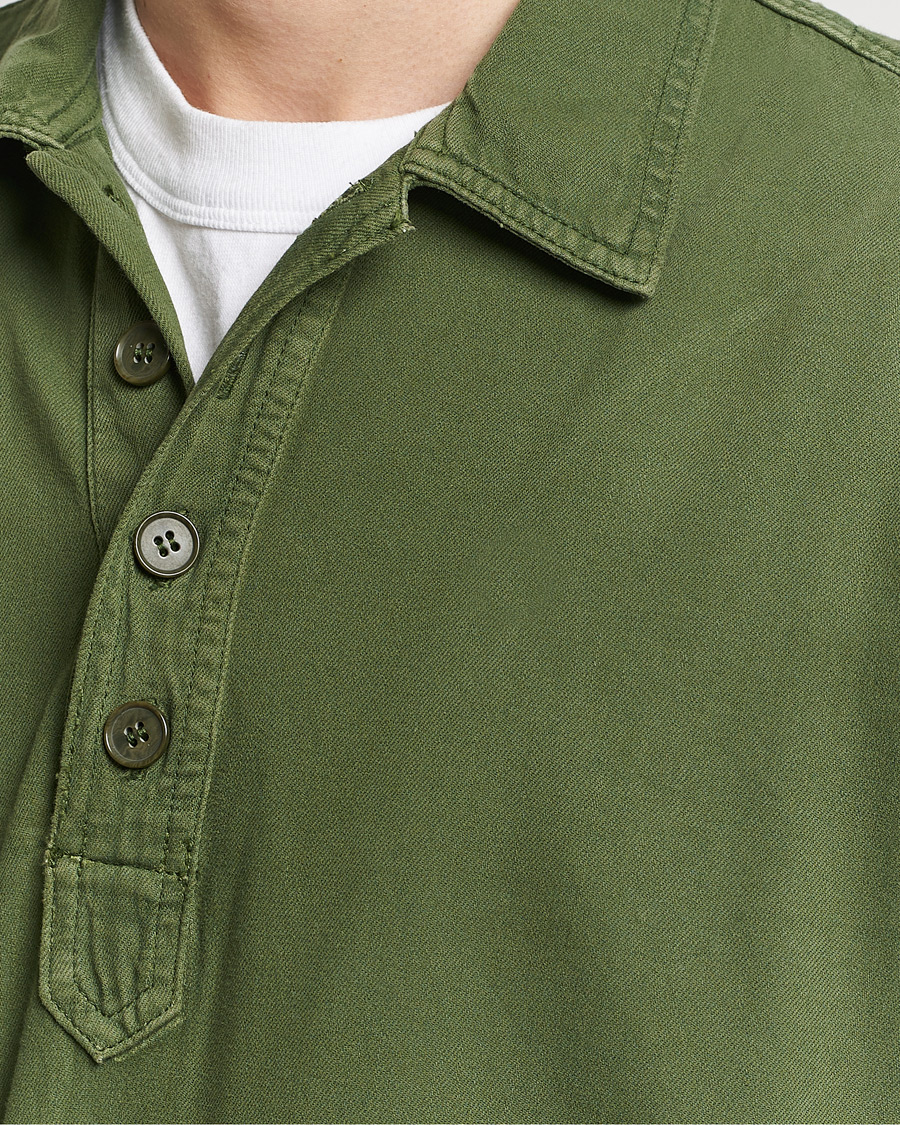 Hombres | Camisas | Jeanerica | Lala Popover Shirt Green