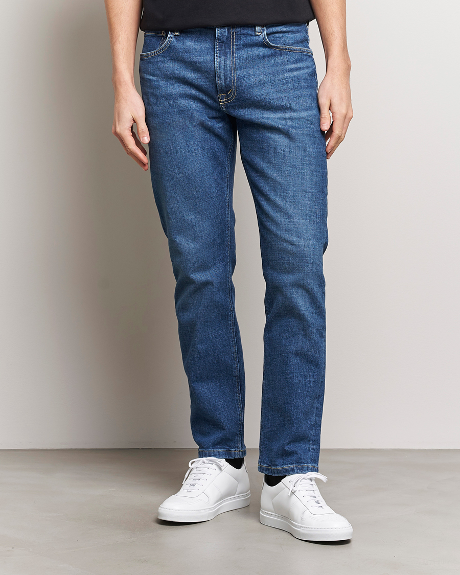 Hombres | Departamentos | Jeanerica | TM005 Tapered Jeans Tom Mid Blue Wash