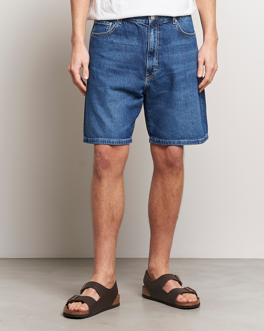 Hombres | Pantalones cortos | Jeanerica | GM009 Genua Denim Shorts Vintage 62