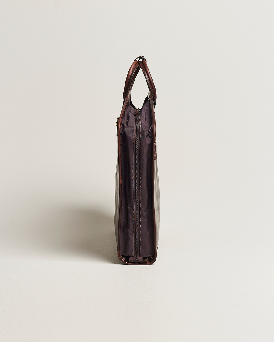 Hombres | Bolsos | Loake Shoemakers | London Leather Suit Carrier Brown