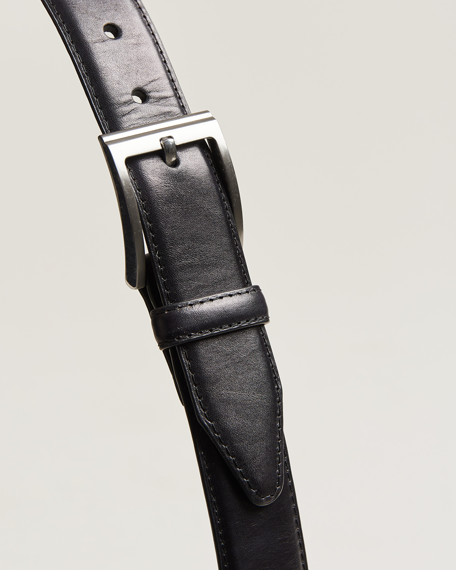Hombres | Cinturones | Loake Shoemakers | Philip Leather Belt Black