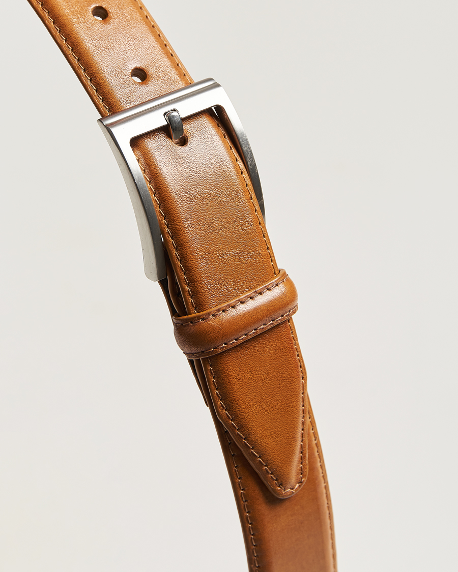 Hombres | Cinturones | Loake Shoemakers | Philip Leather Belt Tan
