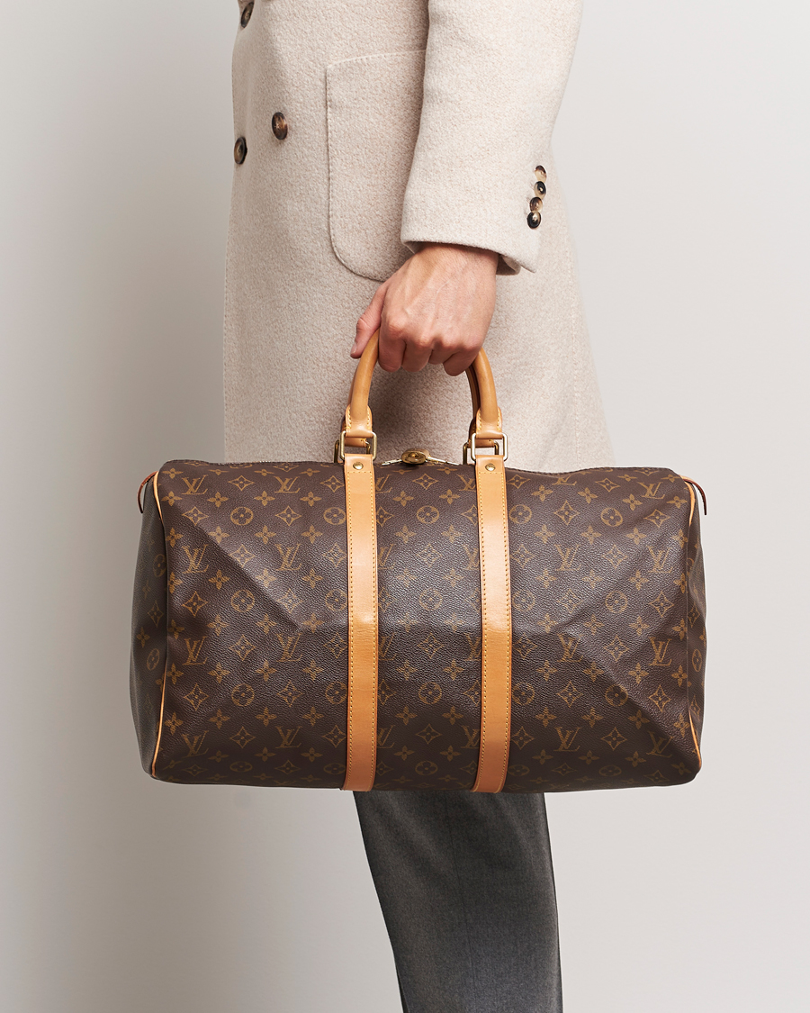 Hombres |  | Louis Vuitton Pre-Owned | Keepall 45 Bag Monogram