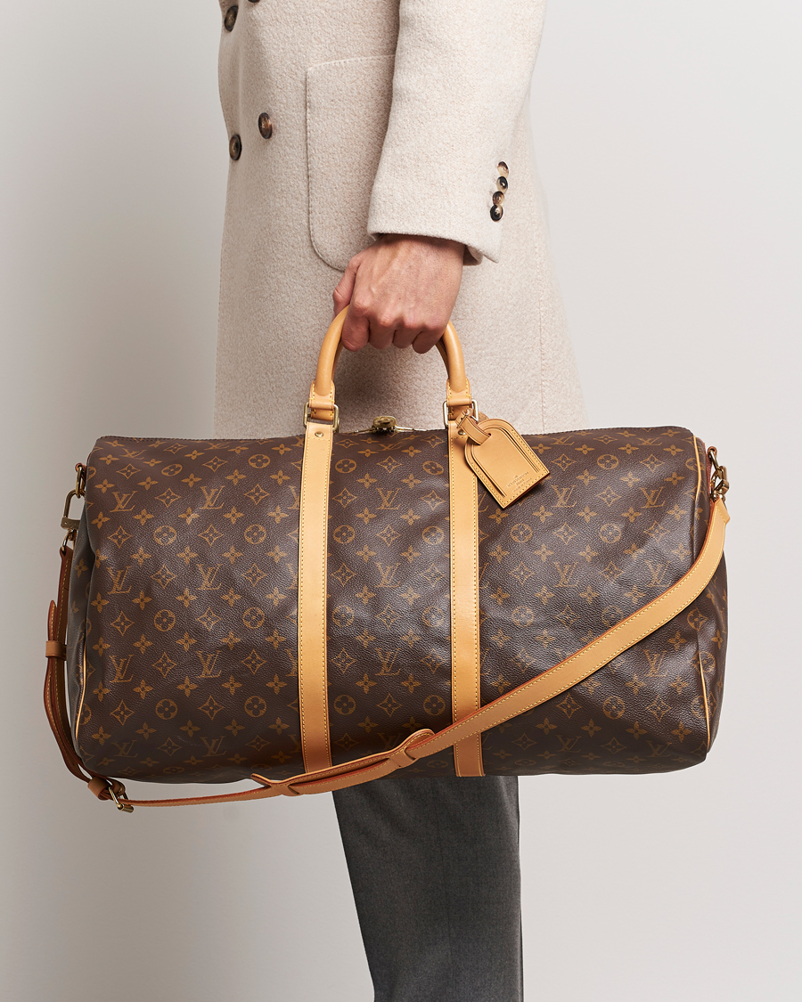 Hombres | Louis Vuitton Pre-Owned Keepall Bandoulière 55 Monogram | Louis Vuitton Pre-Owned | Keepall Bandoulière 55 Monogram