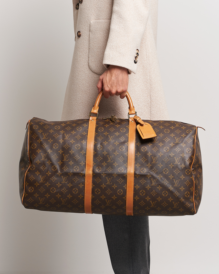 Hombres |  | Louis Vuitton Pre-Owned | Keepall 60 Bag Monogram