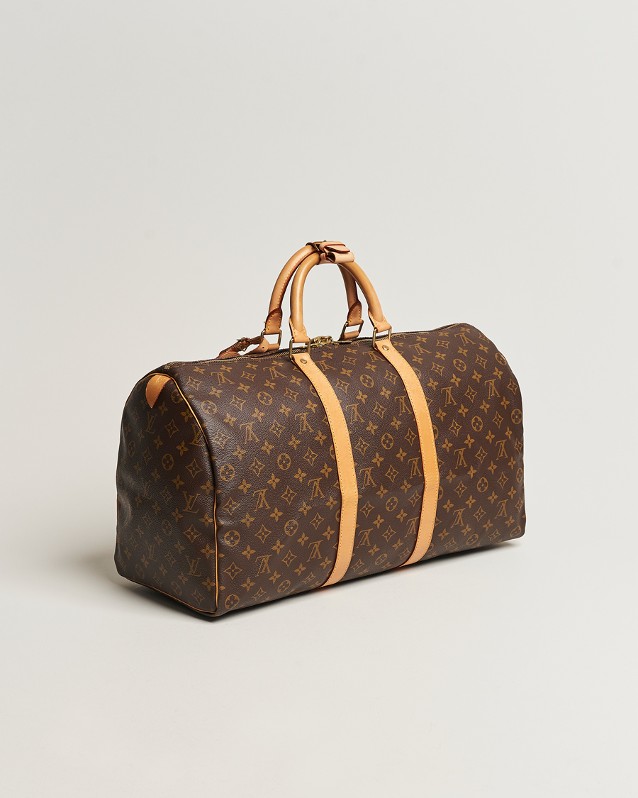 Hombres | Louis Vuitton Pre-Owned Keepall 50 Bag Monogram | Louis Vuitton Pre-Owned | Keepall 50 Bag Monogram
