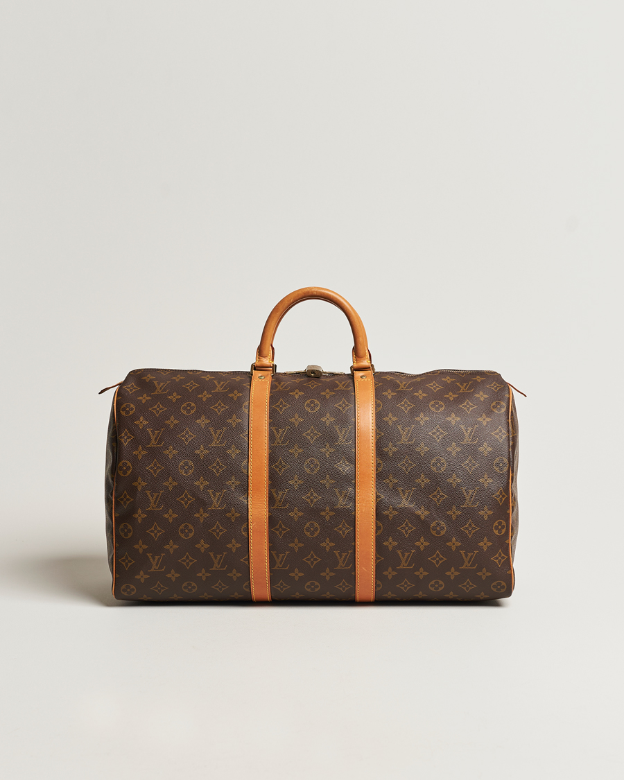 Hombres | Louis Vuitton Pre-Owned Keepall 50 Bag Monogram | Louis Vuitton Pre-Owned | Keepall 50 Bag Monogram