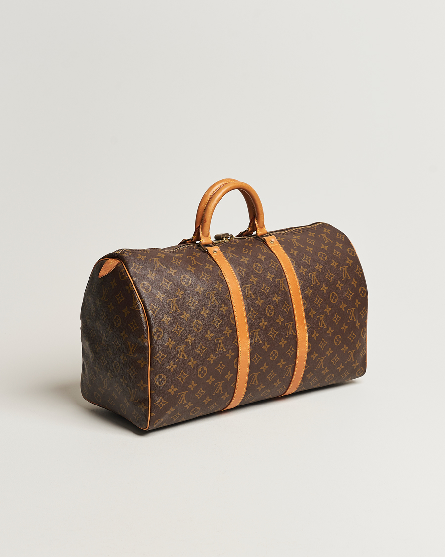 Hombres | Louis Vuitton Pre-Owned Keepall 50 Bag Monogram | Louis Vuitton Pre-Owned | Keepall 50 Bag Monogram