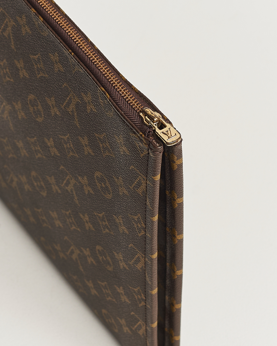 Hombres | Louis Vuitton Pre-Owned Posh Documan Document Bag Monogram | Louis Vuitton Pre-Owned | Posh Documan Document Bag Monogram