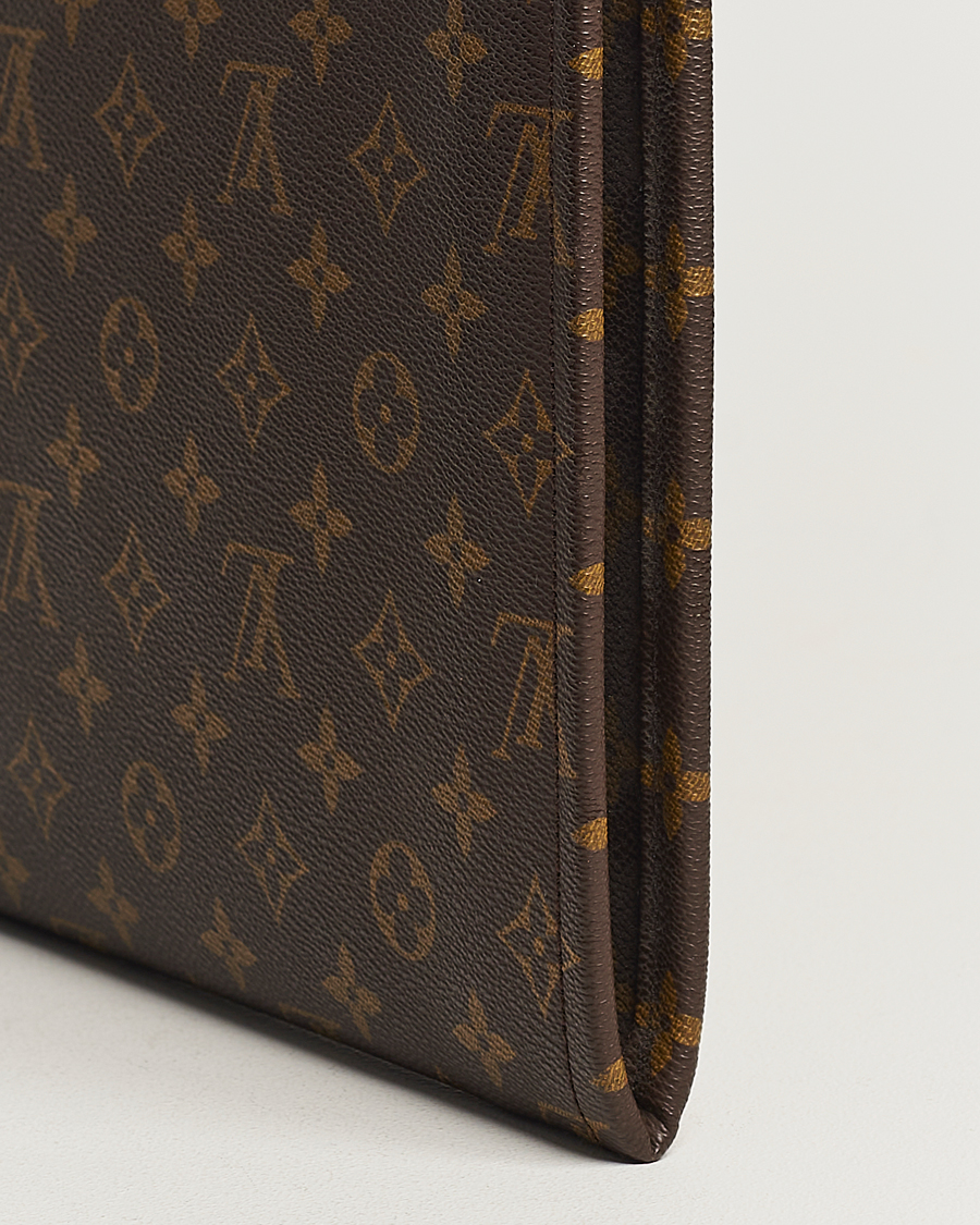 Hombres | Louis Vuitton Pre-Owned Posh Documan Document Bag Monogram | Louis Vuitton Pre-Owned | Posh Documan Document Bag Monogram