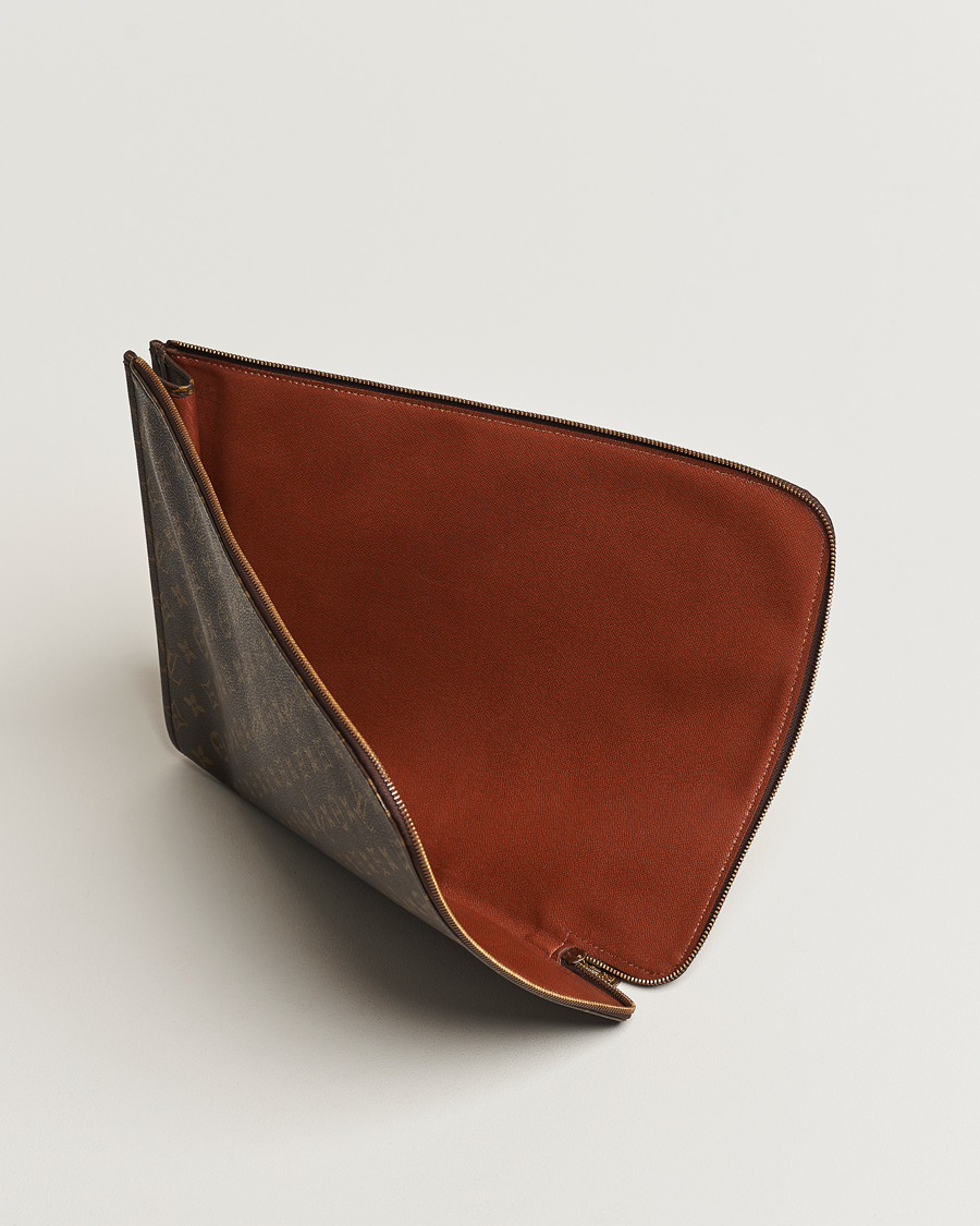 Hombres | Louis Vuitton Pre-Owned Posh Documan Document Bag Monogram | Louis Vuitton Pre-Owned | Posh Documan Document Bag Monogram